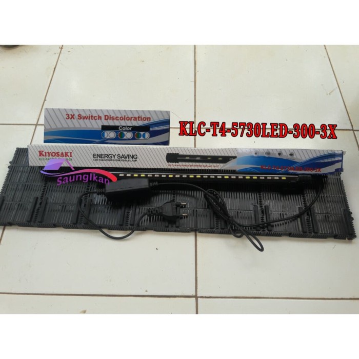 Lampu celup Led Aquarium Kiyosaki 30cm modul 3 warna cahaya.