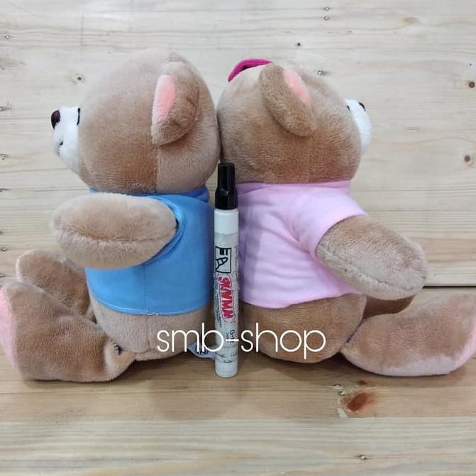 ☞I93511✦ boneka teddy bear FF couple