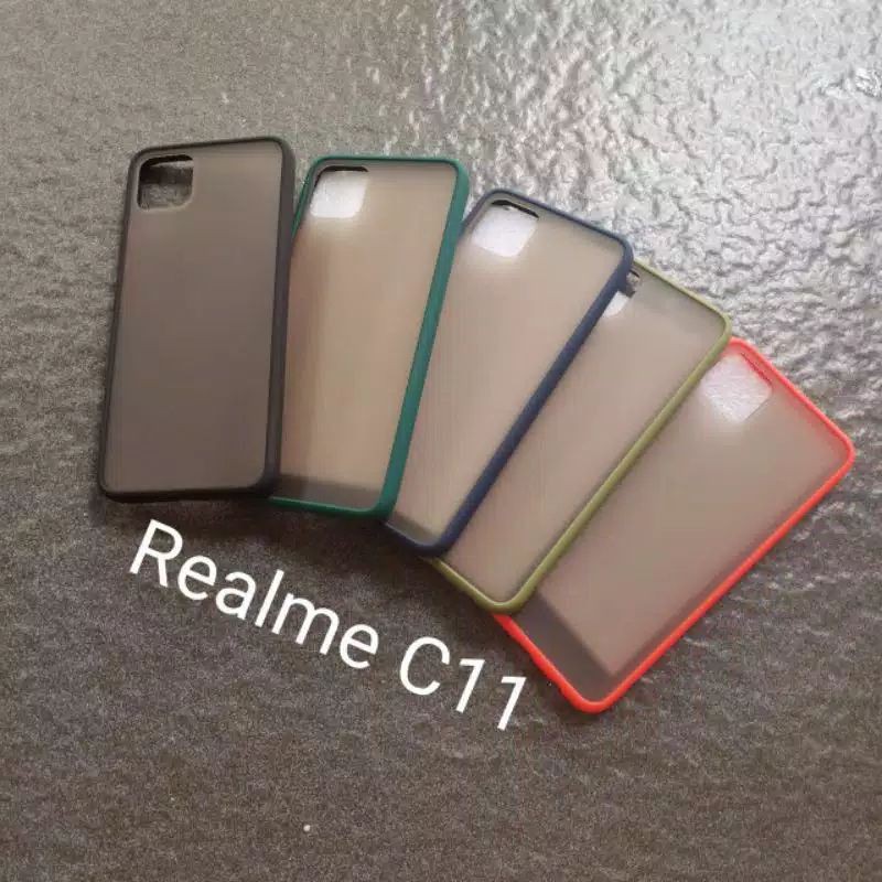 Case Realme C11 ( 3 Model ) soft softcase softshell silikon cover casing kesing housing