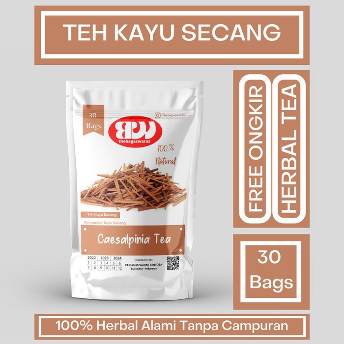 

Teh secang herbal tea celup isi 30 bags