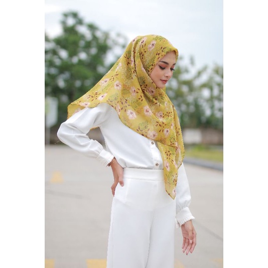 hijab square/ square rafida hijab/ hijab segiempat/hijab motif