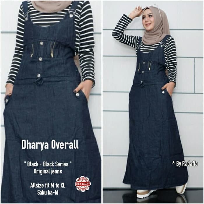 ZIPPER OVERALL / DHARYA OVERALL/ BENTY OVERALL JEANS GBM