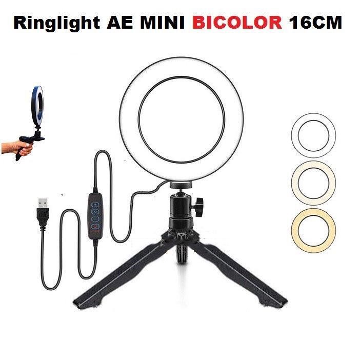 Promo Terbaru!!! Stand Tripod Ringlight 16cm Mini Lipat H388s / Phone Live Fill Light And Beauty Face Vlog Berkualitas Terbaik