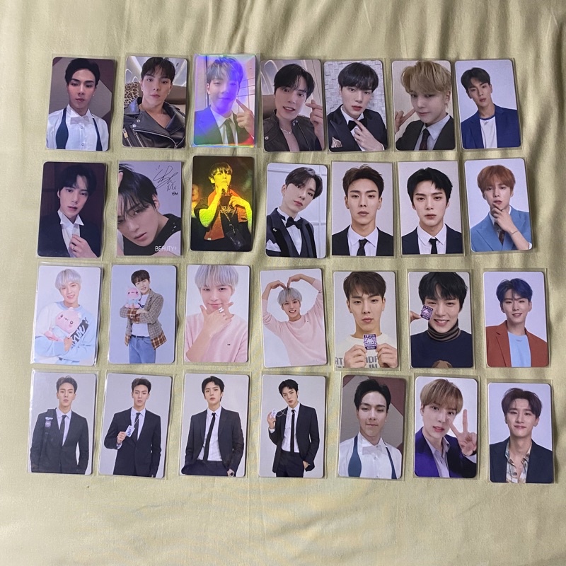 monsta x shownu minhyuk kihyun changkyun i.m photocard benefit mmt ktown wonderwall