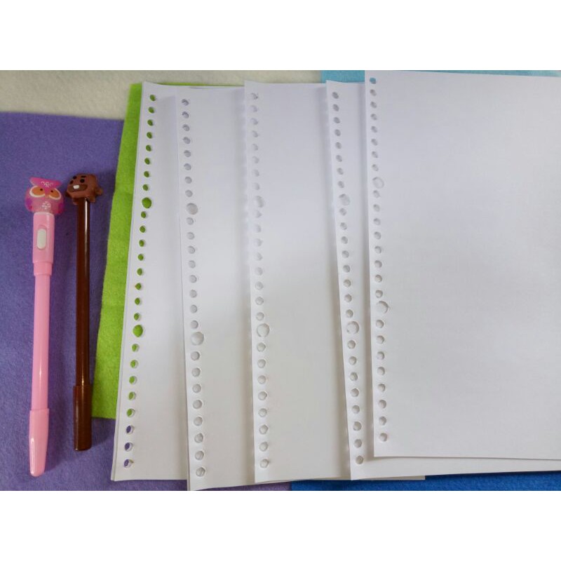 

Loose Leaf Plain/Isi Binder utk catatan uk B5 no lines