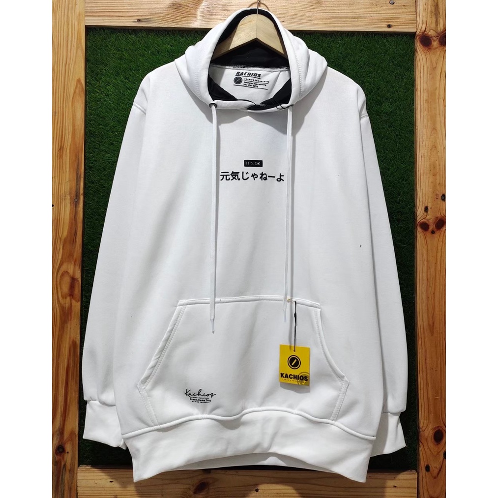 Sweatshirt Oversize Keren Pria Hoodie Murah Kualitas Distro Cowok Cewek Sweater Katun Tebal Premium 