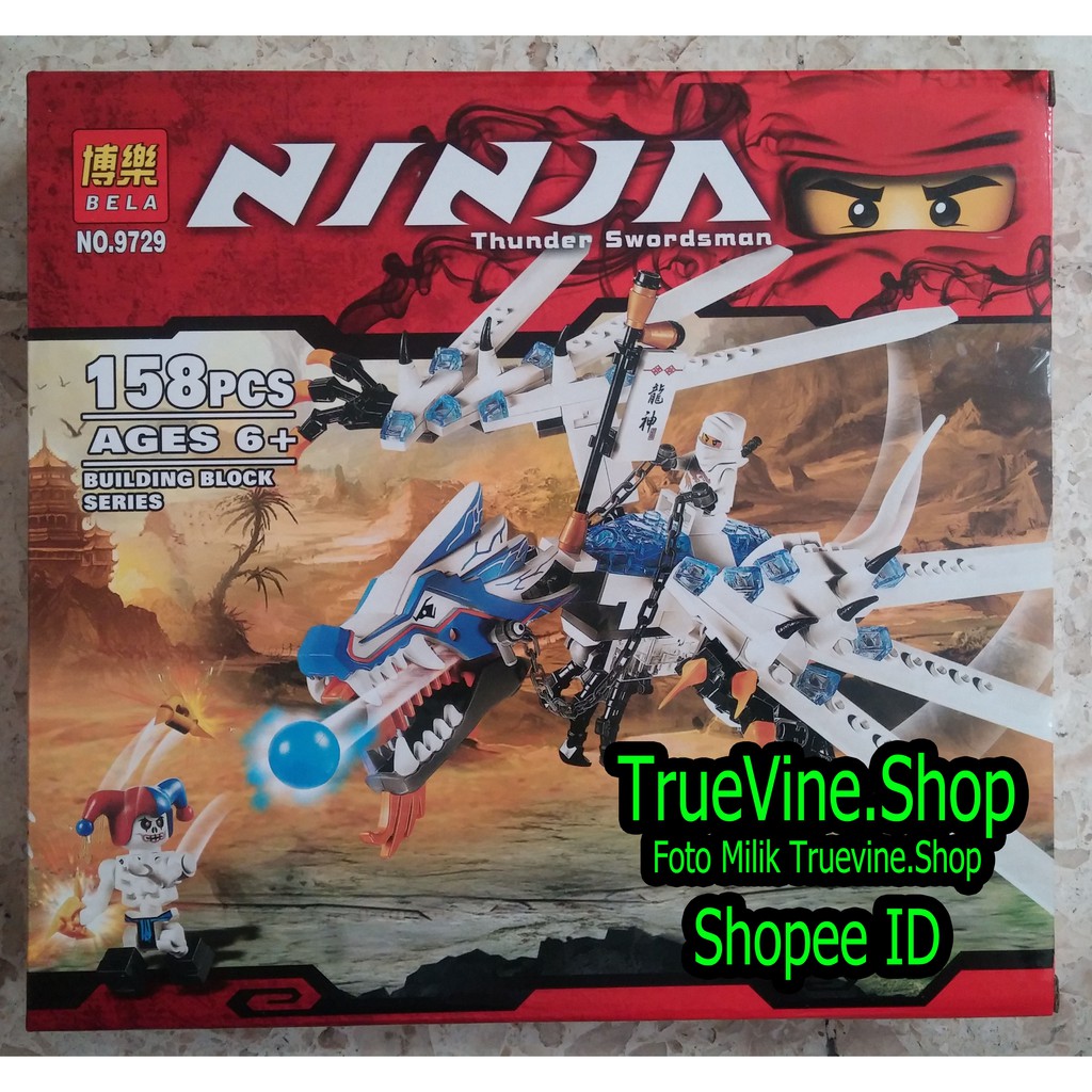 LEGO BELA 9729 - Ninjago (Ninja Go) Thunder Swordsman
