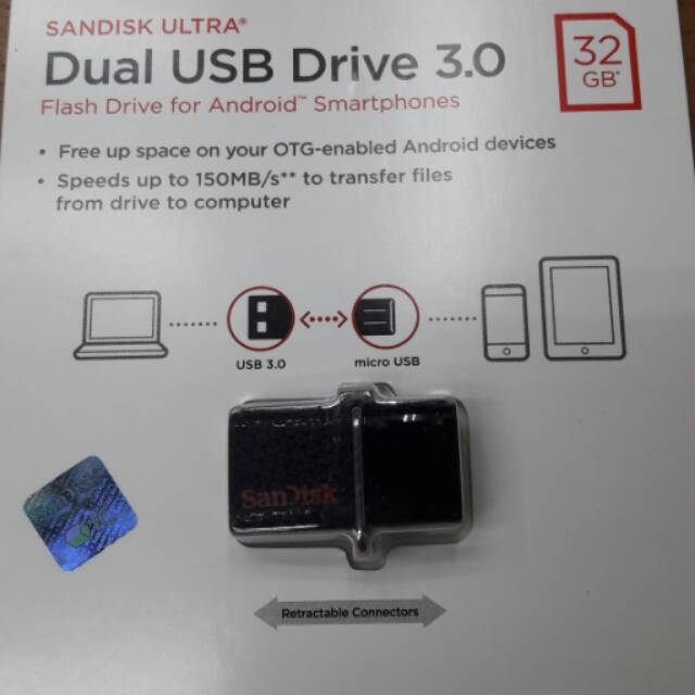 OTG USB DRIVE 3.0 SANDISK 32GB