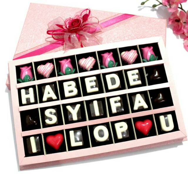 

Coklat kado coklat ucapan kasih sayang coklat hari raya coklat seserahan kiriman parcel Chocoda AC28