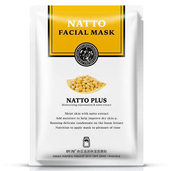 Rorec Hchana Goat Milk Natto Plus Facial Sheet Mask