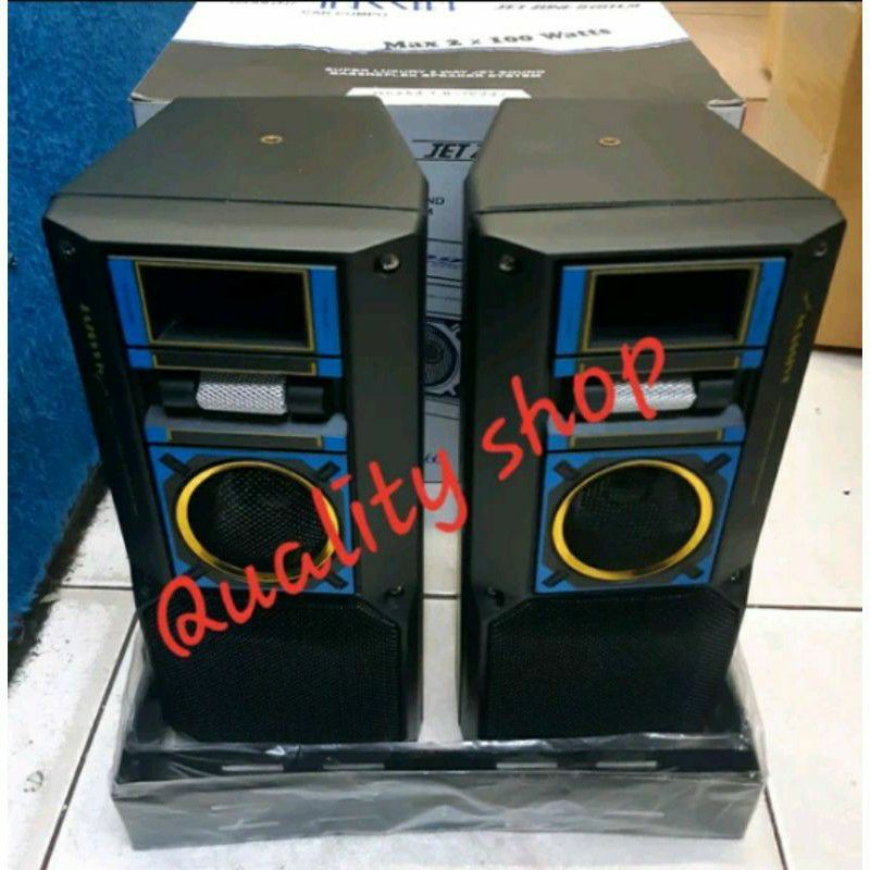 Speaker Box 3 way massive 100 watt satu set plus breket