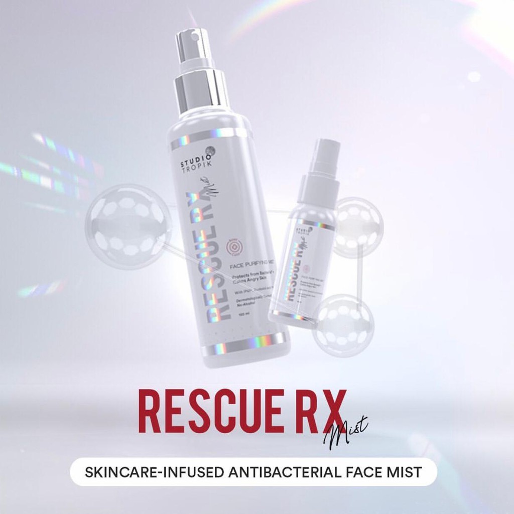 Studio Tropik Rescue RX - Antibacterial Face Mist