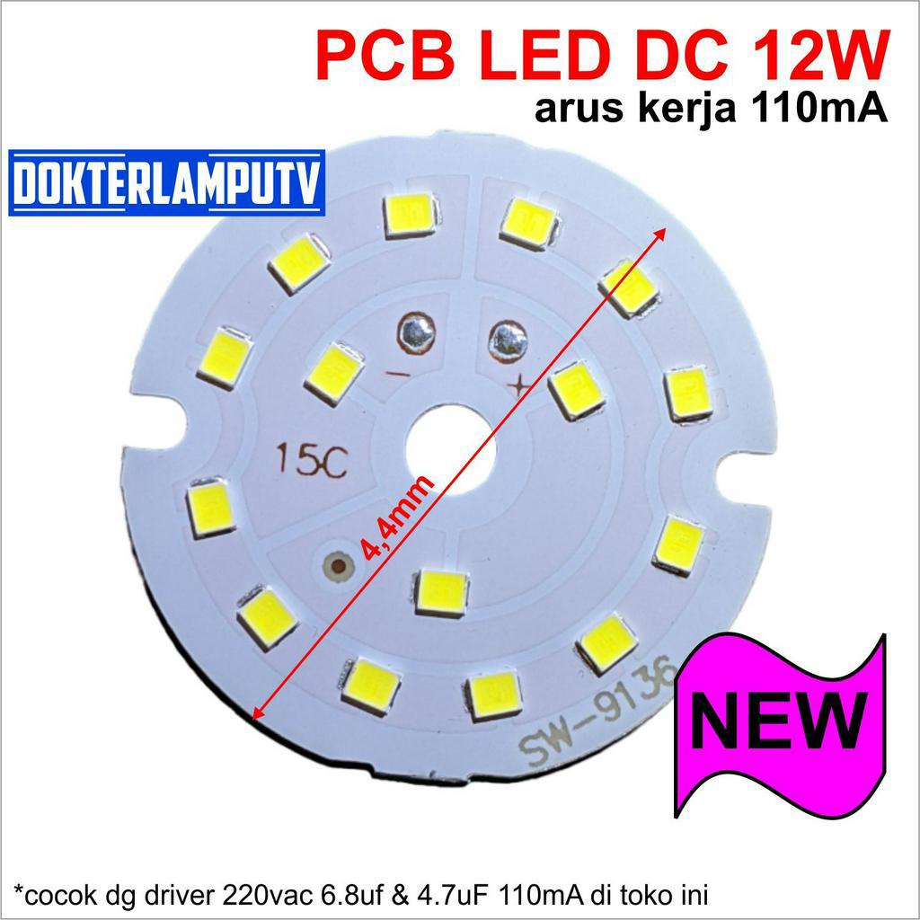 LED DC 15C 12W UNTUK SERVIS LAMPULED PHILIPS OSRAM HANNOCHS PROYEKTOR DLL