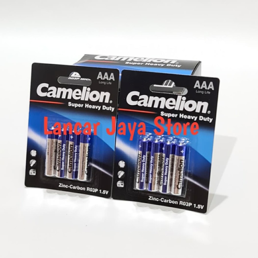 Batrai/Baterai/Battery Camelion AAA A3 Super Heavy Duty Original isi 4