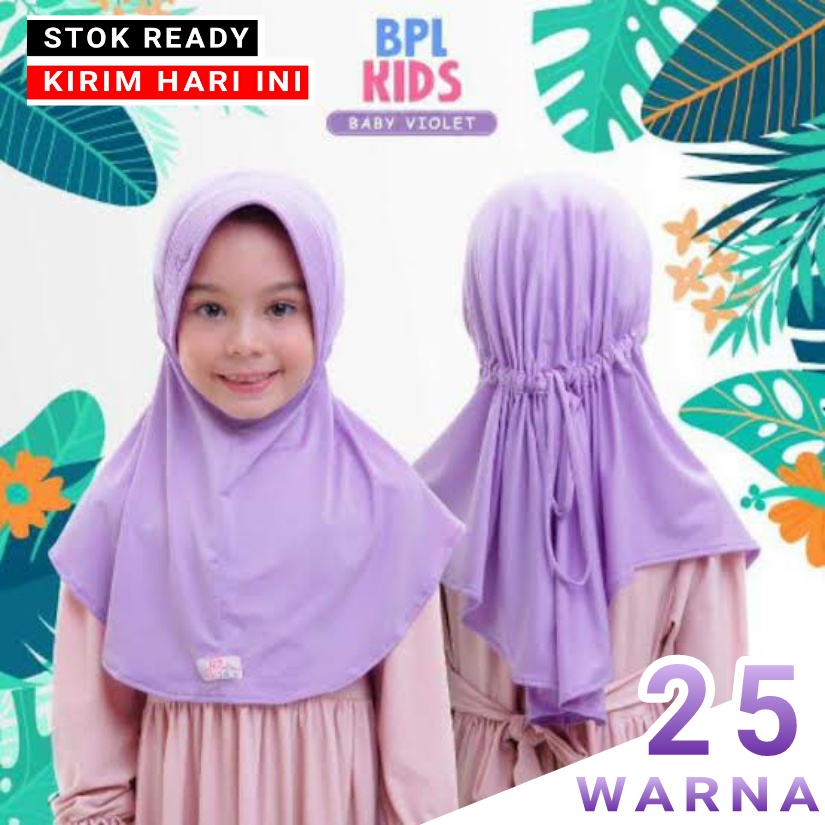 2-MIULAN BPL M KIDS ORIGINAL anak 2-7 tahun -BERGO ANAK  / KERUDUNG HIJAB BERGO ANAK BERGO JERSEY BE