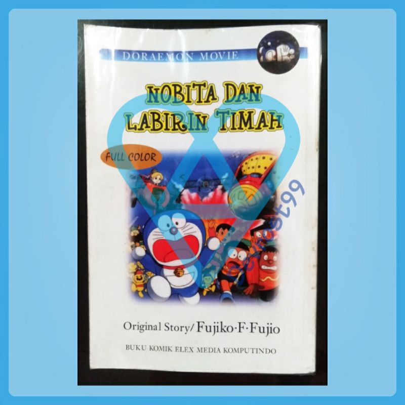 Komik Doraemon Movie Nobita dan Labirin Timah Full Color Comic Manga by Fujiko F Fujio