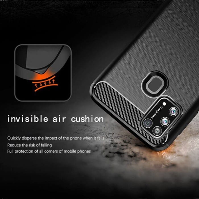 PROMO Case Ipaky INFINIX Hot 9 Play / Hot 10 Play / Hot 11 Play Ultra Slim Ipaky Carbon Fiber Premium Softcase Rugged Armor