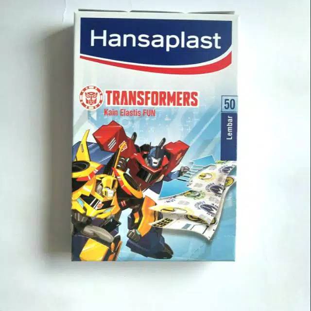 (ADN) Plester Hansaplast Kids junior Karakter Transformer/ Little Pony anak Plaster Handsaplast Hans