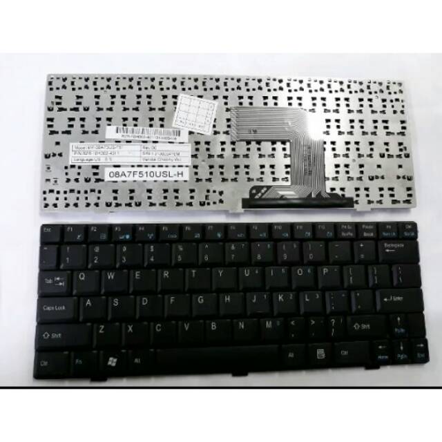 Keyboard Advan Vanbook P1N-46132S MP-08A73US-F51 MP-08A78US-F511
