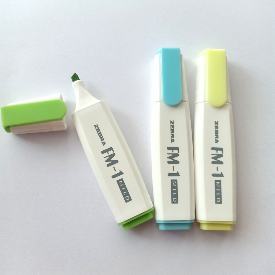 Zebra FM 1 Highlighter - Textliner Mild Colors