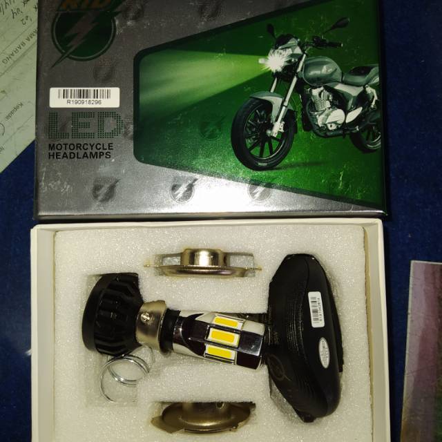 Lampu led 6 sisi RTD kipas cahaya putih