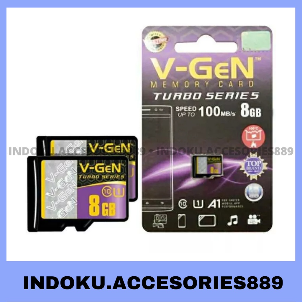 MEMORY VGEN 8GB/16GB/32GB CLAS 10 GARANSI RESMI 100%