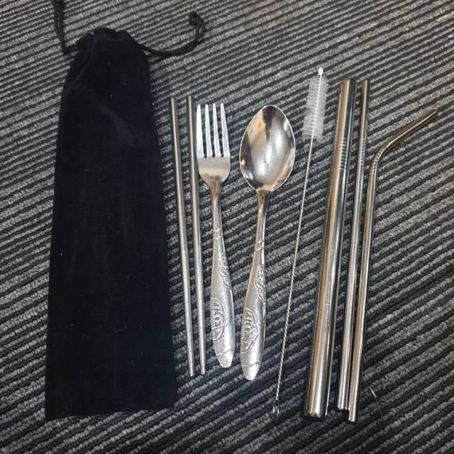 Distributor Paket Sedotan Set Dan Sendok Dengan Pouch dXm6M9tqjY3X5