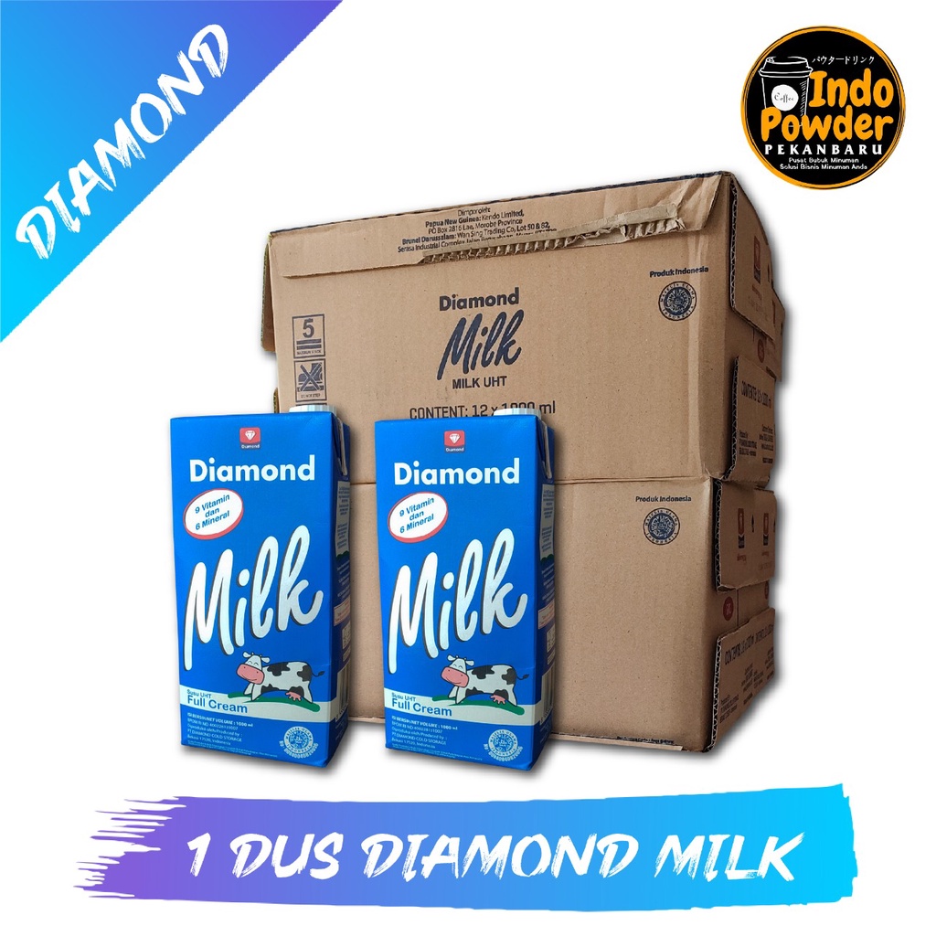 

DIAMOND MILK SUSU FULL CREAM 1 Karton