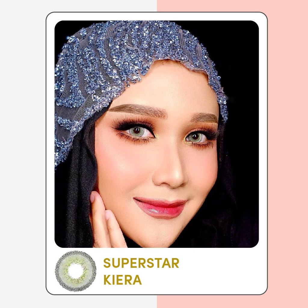 Superstar Kiera softlens warna bulanan