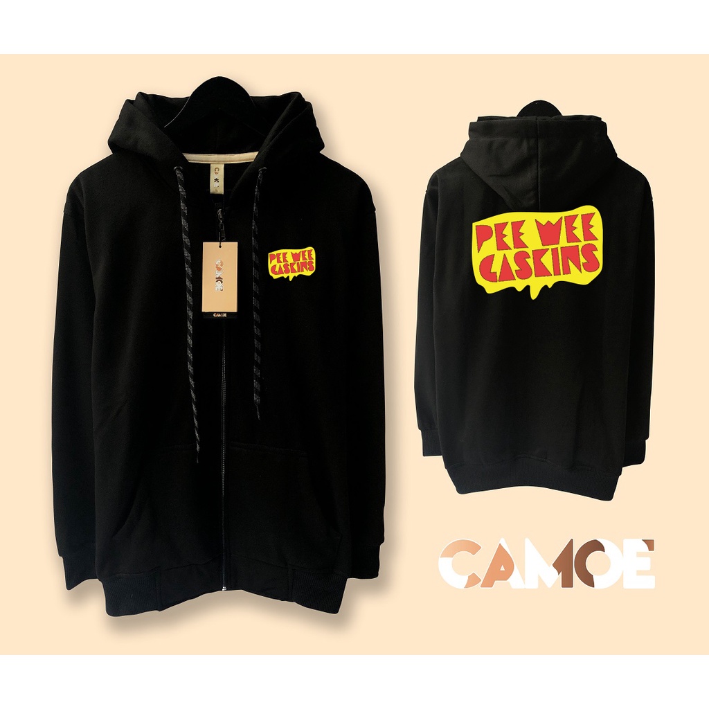 Jaket Hoodie Zipper Pee Wee Gaskins