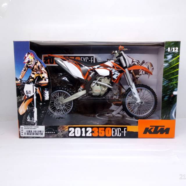 Diecast miniatur motor Cross Trail KTM 350 EXC-F