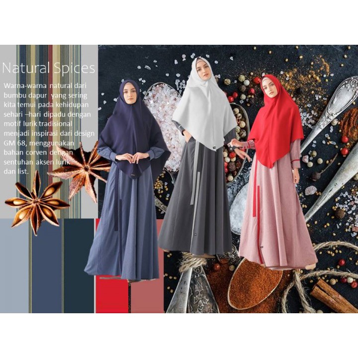 HAIHAI ORIGINAL GM 68 GAMIS DEWASA FASHION MUSLIM GAMIS TERBARU 2020