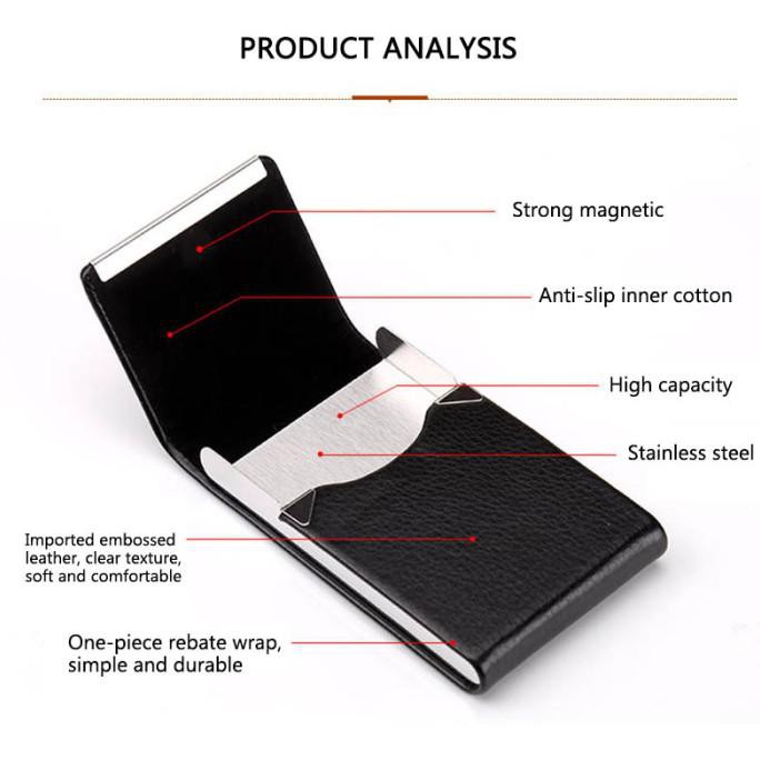 Tempat Kotak Bungkus Rokok Wadah Cerutu High Quality - Hitam