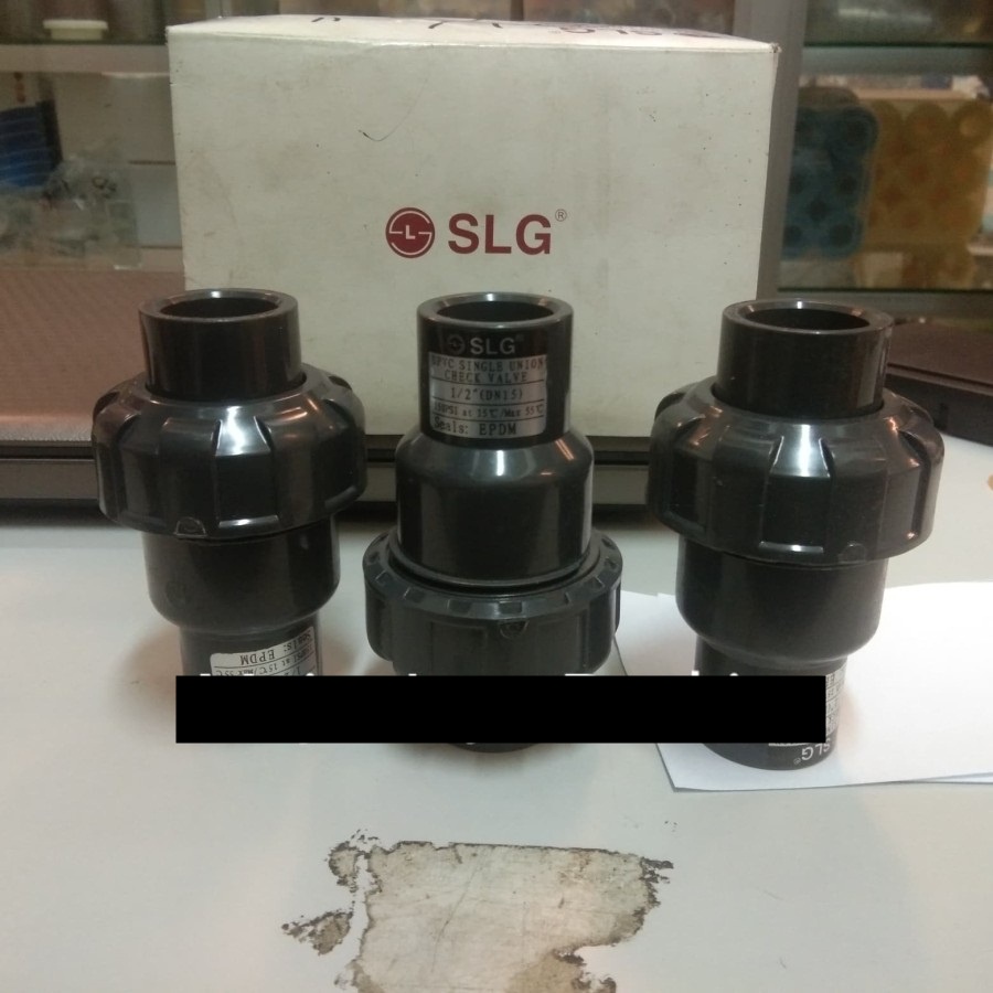 Ball check valve pvc 1 inch  True Union singel