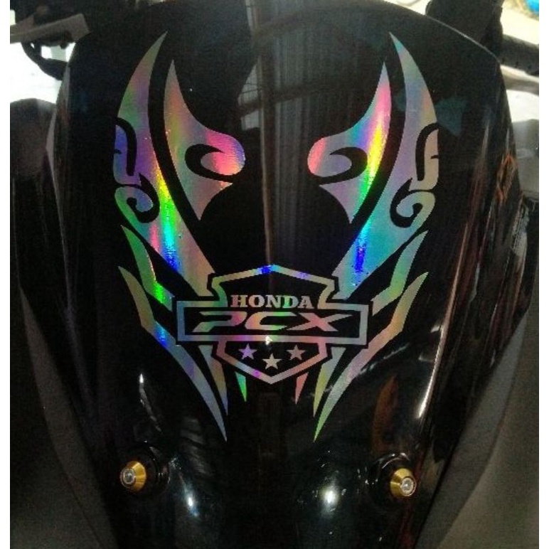 sticker visor pcx 150/160 sticker logo pcx