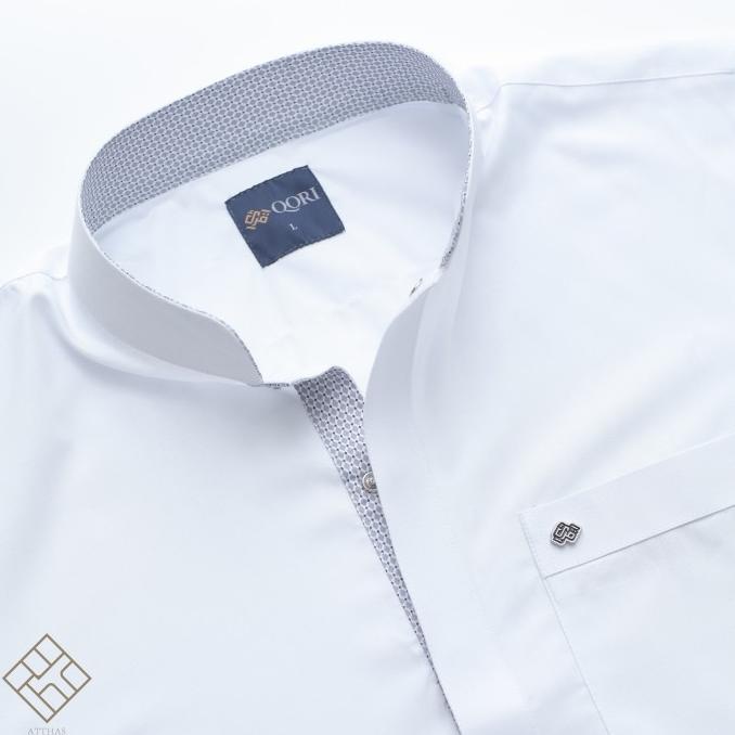 Baju Koko Kerah Gamis Qori Premium K-05 Lengan Panjang