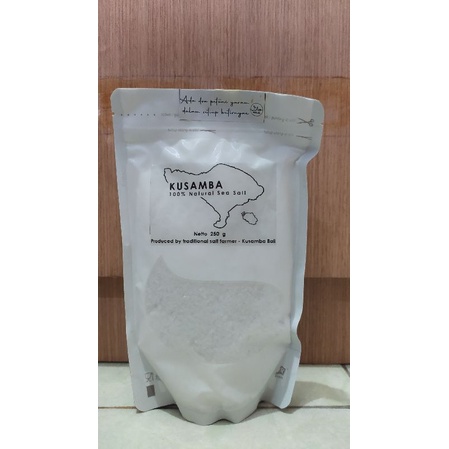 

Sea Salt 250gr ~ Garam Laut Murni Asli Kusamba 250gr