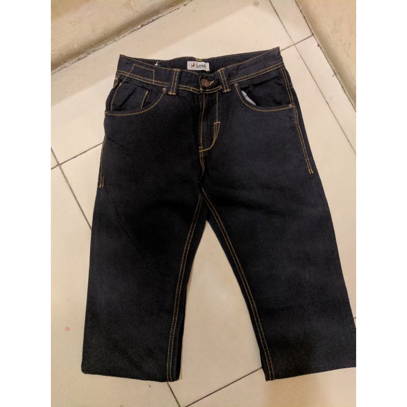 Celana Jeans Hitam Lois Original 🆕