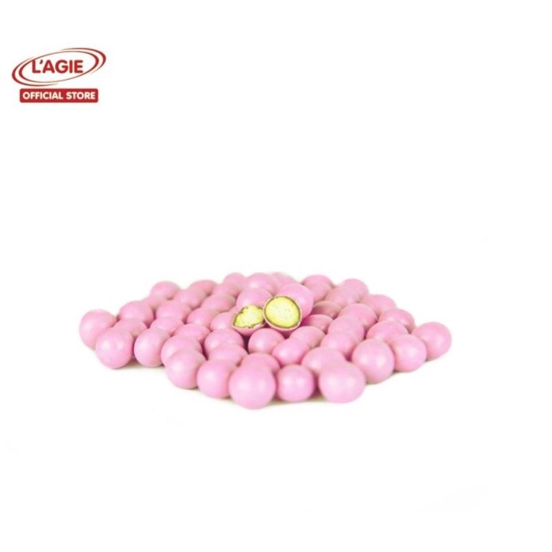 Lagie Coklat Kiloan Choco Balls Merah Muda Pink Cokelat Biskuit 1 kg