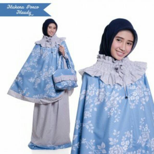 MUKENA TELEKUNG RUKUH KADO DEWASA PONCO MAUDI CANTIK GROSIR SUPPLIER TRAVELLING MURAH BESTSELLER