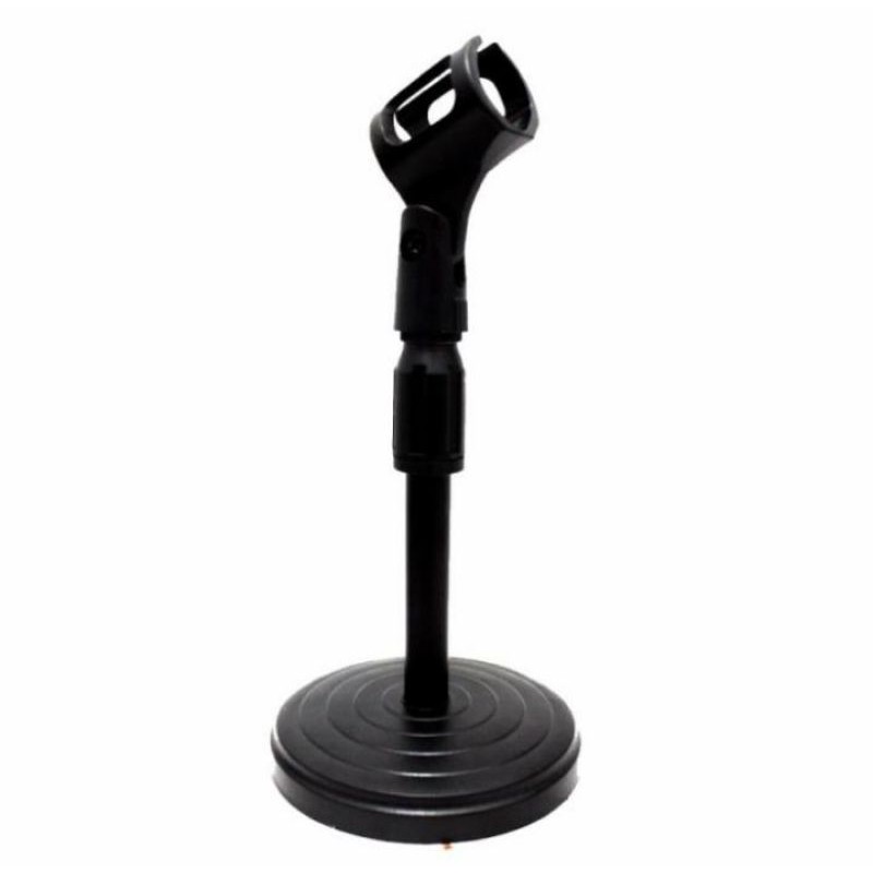 Stand Microphone Meja Holder Standing Microphone