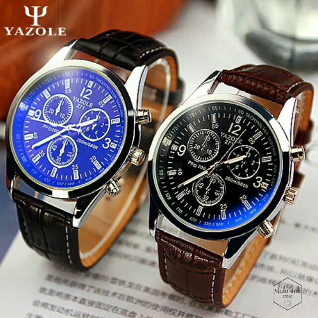 Jam Tangan Pria Yazole 271 - Jam Tangan Pria Original Business Quartz