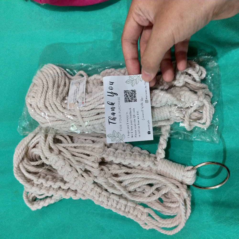 Macrame Plant Hanger / Mph 002 / Gantungan Pot / Plant Hangers