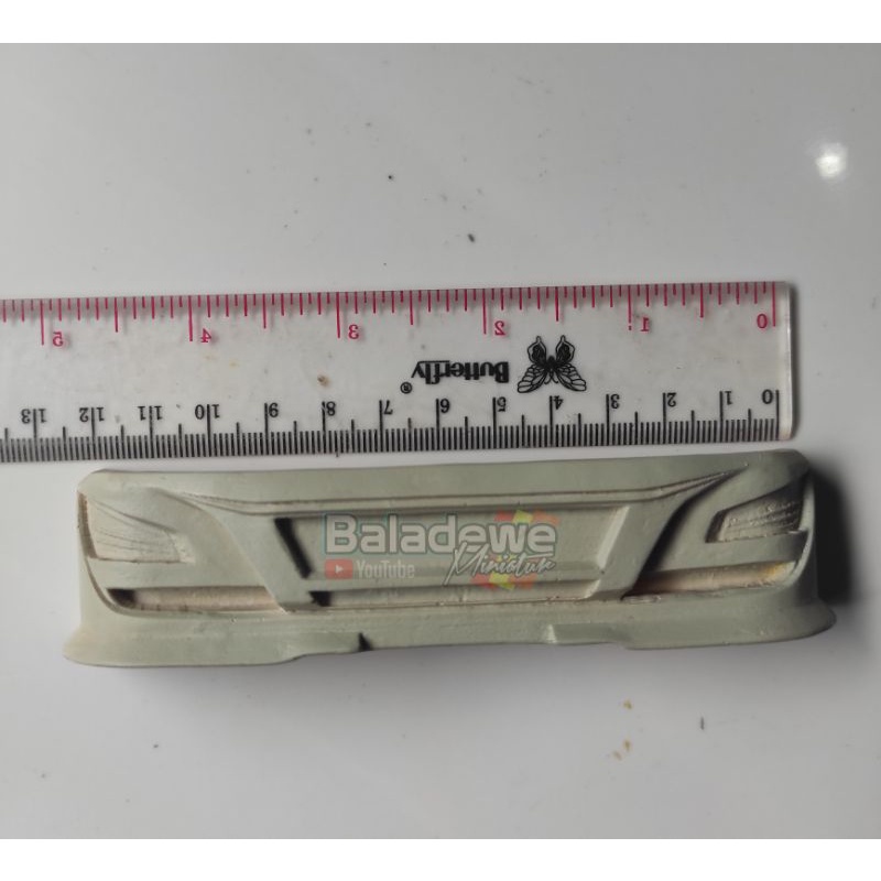 Skala 14 Bemper Avante 12CM Full Detail Untuk Truk Oleng