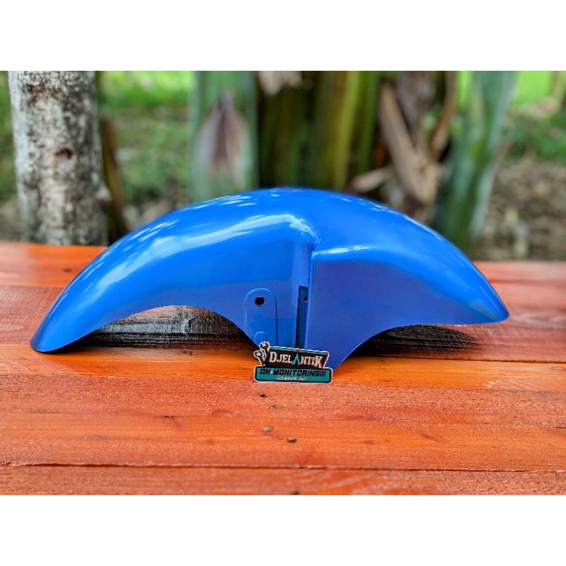 spakbor slebor depan ninja r rr victor warna biru slebor spakbor depan cb gl megapro tiger