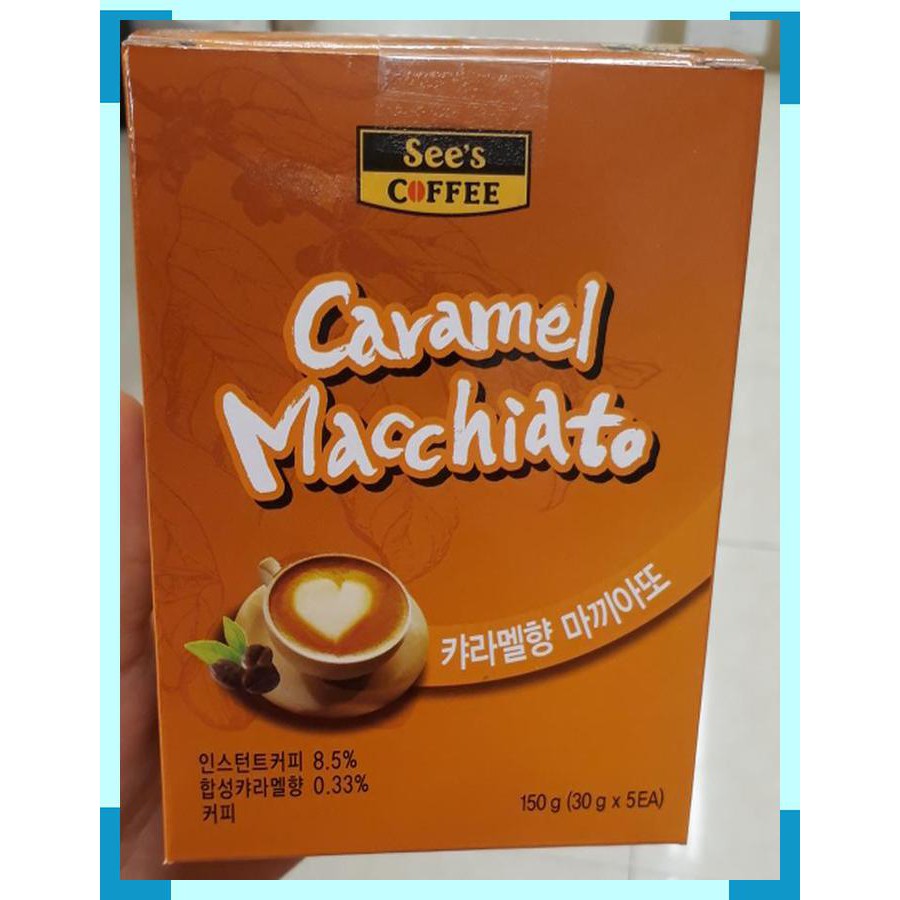 

See's Coffee | Caramel Macchiato | Kopi Karamel | Kopi Korea