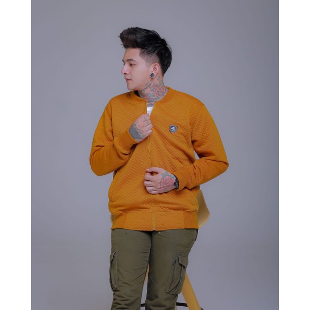 KMO Jaket Pria Cardigan Pria Sweater Pria Comfy Model Terbaru Kekinian