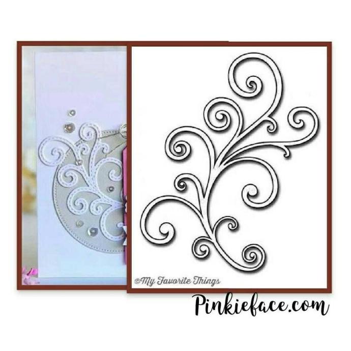 

*Dies Scrapbook Fancy Flourish / Cetakan Pisau Pon Ulir