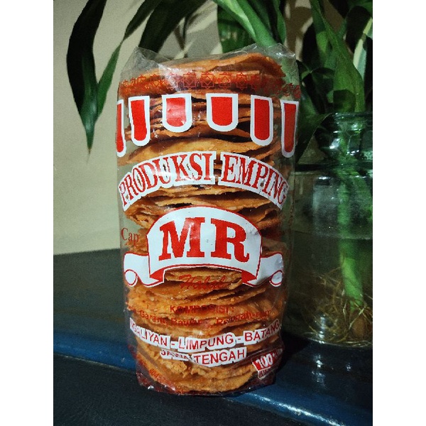 

Emping Melinjo Jumbo pedas manis kemasan 500gr