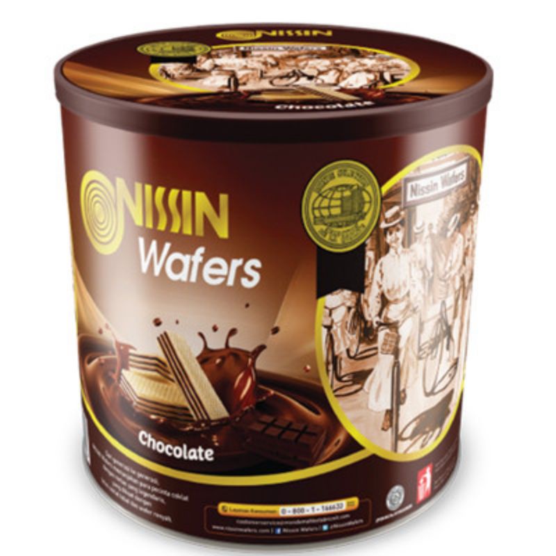 

Nissin Wafer Chocolate Tin 570gr